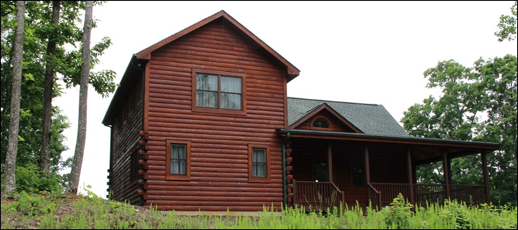 Professional Log Home Borate Application  New Knoxville, Ohio