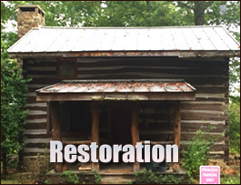 Historic Log Cabin Restoration  Auglaize County, Ohio